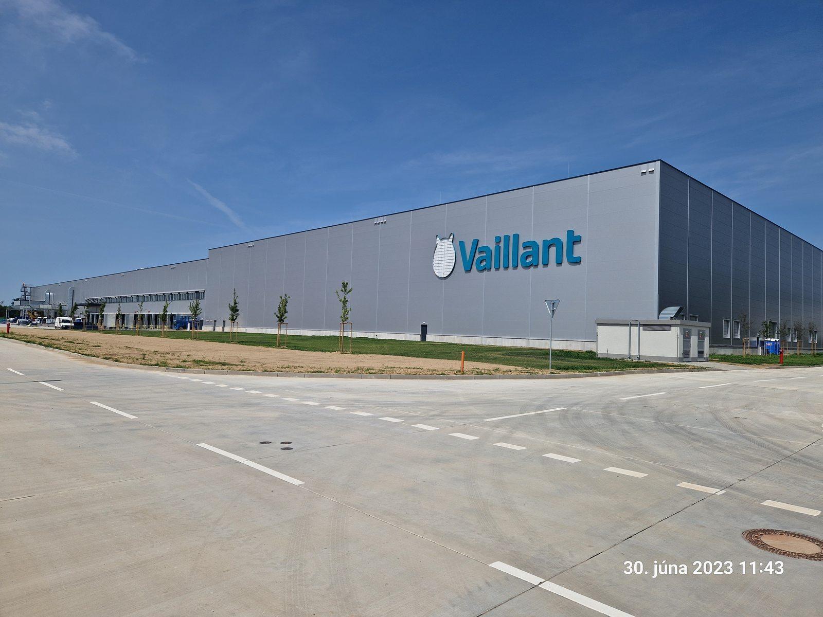Projekt: Vaillant Senica Goldbeck, s.r.o. 08/2022 – 06/2023 shot 1