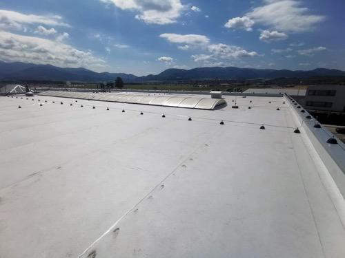 TAKENAKA – SMC – Teplička nad Váhom – rekonštrukcia strešnej hydroizolácie