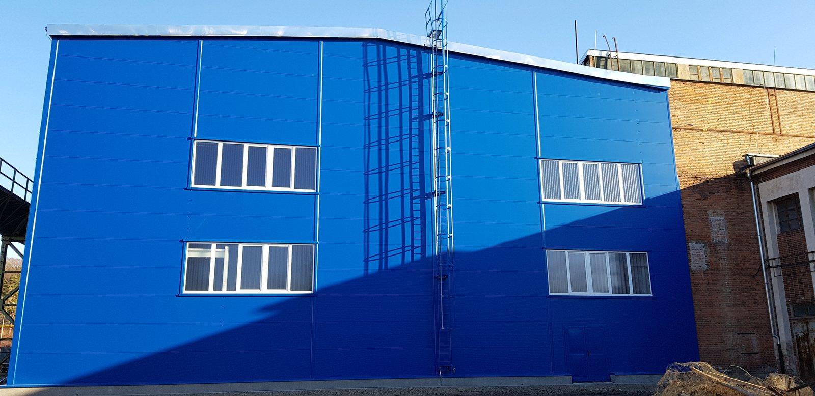 ZVS holding – Snina – rekonštrukcia obvodového opláštenia shot 1